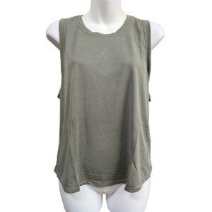 DYI Women's Core Tank Top Dark Lichen Green Size XL